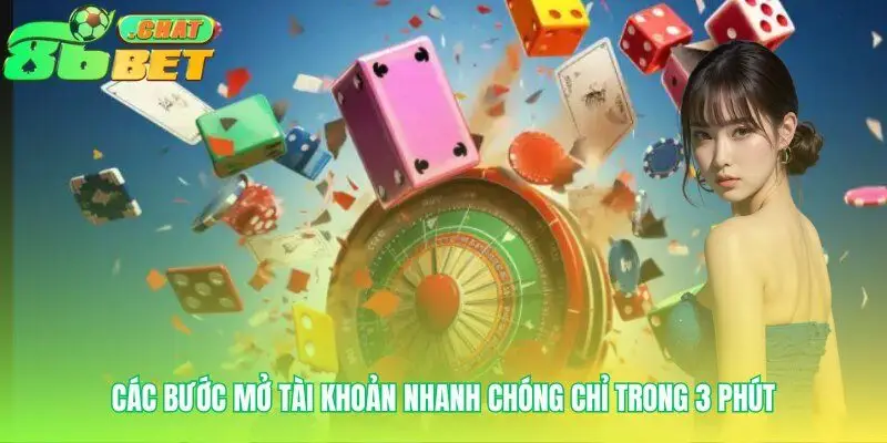 Quy trình đăng ký tài khoản 86bet rất đơn giản